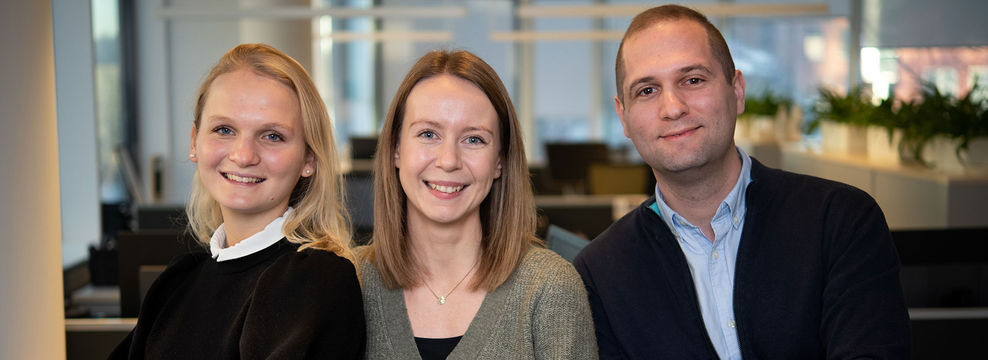 Liv Svae, Johanne Mikkelborg og Aleksandar Selmic