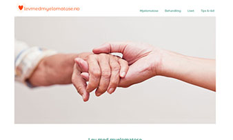 Nettside for pasienter med benmargskreft